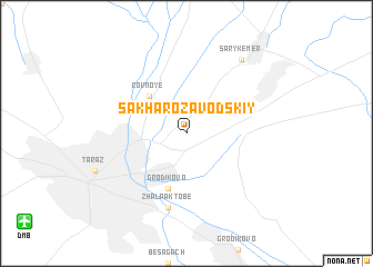 map of Sakharozavodskiy