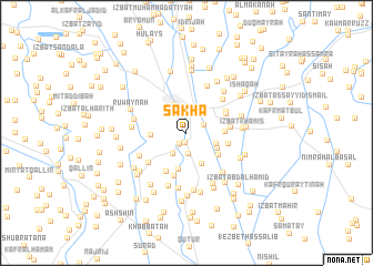 map of Sakhā