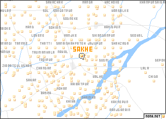 map of Sakhe