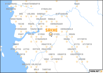 map of Sakhe