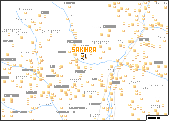 map of Sakhra