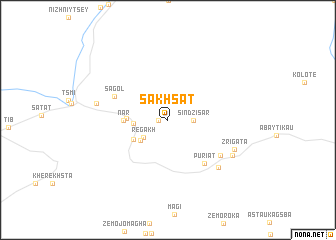 map of Sakhsat