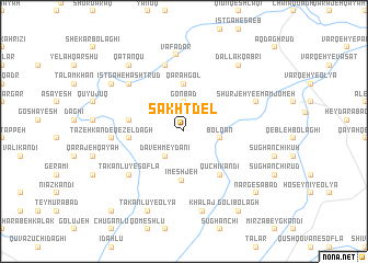 map of Sakht Del
