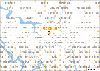 map of Sākhua