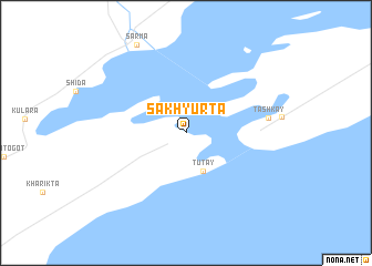 map of Sakhyurta