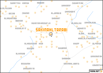 map of Sākin Ahl Ţarābī