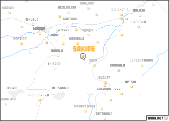 map of Sakire