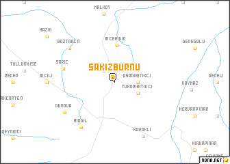 map of Sakızburnu