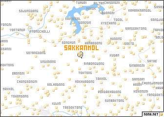 map of Sakkanmol