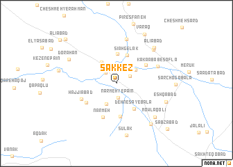 map of Sakkez