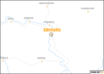 map of Sakkuru