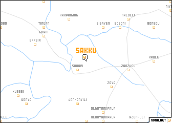 map of Sakku