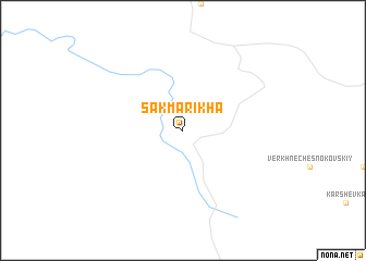 map of Sakmarikha