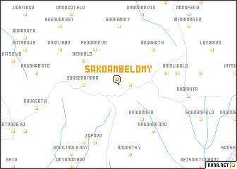 map of Sakoambelomy
