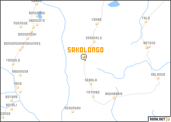 map of Sakolongo