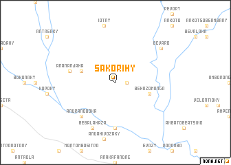 map of Sakorihy