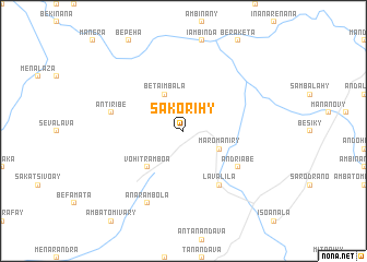 map of Sakorihy