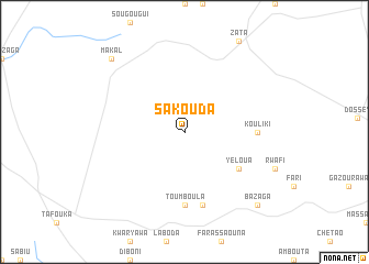 map of Sakouda