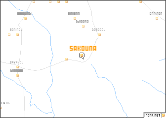 map of Sakouna