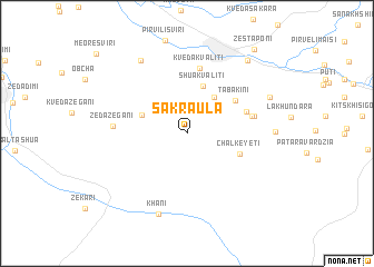 map of Sakraula