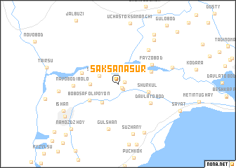 map of Saksanasur