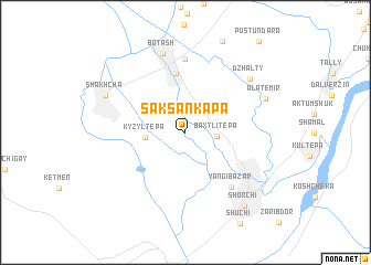 map of Saksan-Kapa