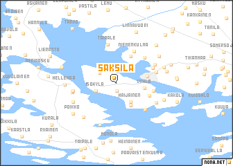 map of Saksila