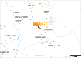 map of Saksiyon