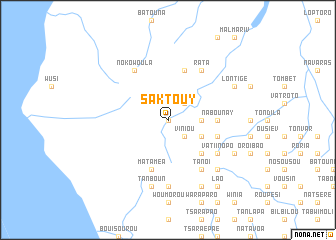 map of Saktouy