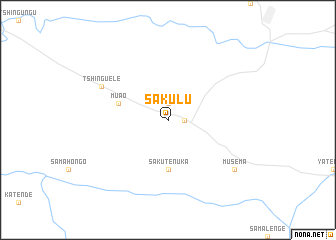 map of Sakulu