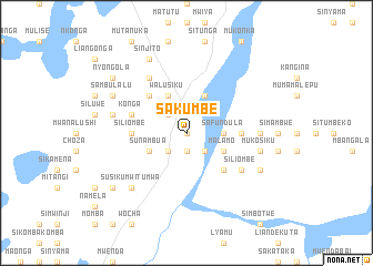 map of Sakumbe