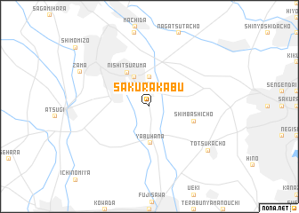 map of Sakurakabu