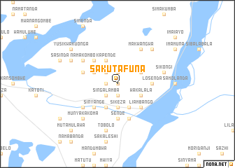 map of Sakutafuna