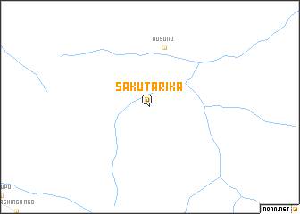 map of Sakutarika