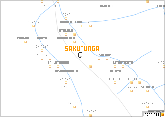 map of Sakutunga