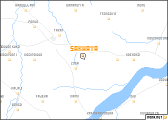 map of Sakwaya