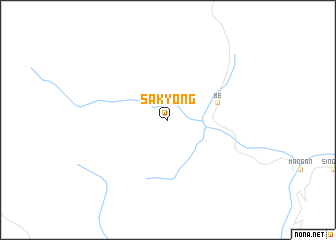 map of Sakyong