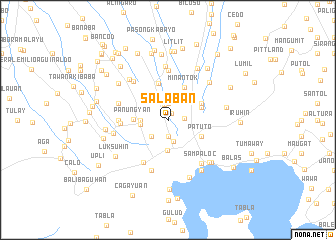 map of Salaban