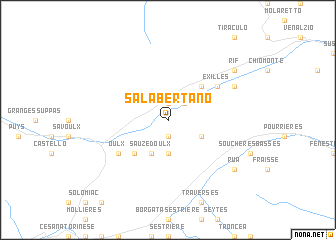 map of Salabertano