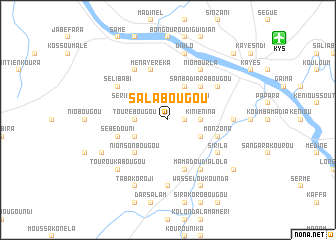 map of Salabougou