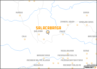 map of Sala Cabanga
