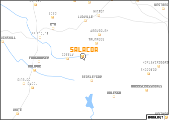 map of Salacoa