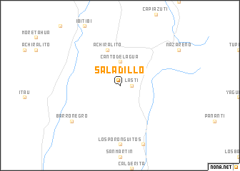 map of Saladillo