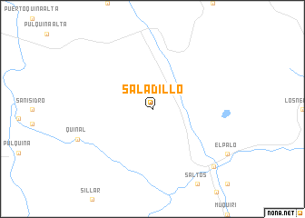 map of Saladillo