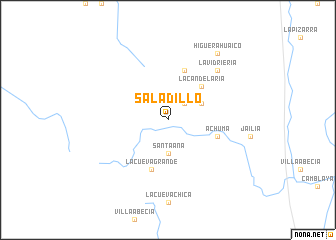 map of Saladillo