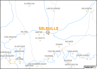 map of Saladillo