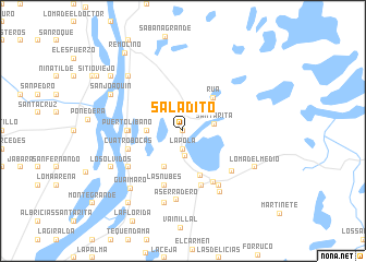 map of Saladito