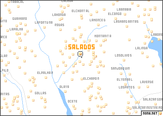 map of Salados