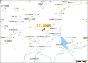 map of Salados