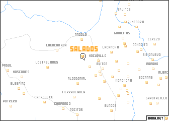 map of Salados